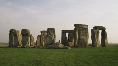 Stonehenge taş İngiltere'de geniş çekim