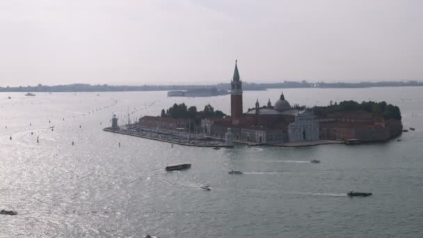 Långt Skott Havet Venedig — Stockvideo