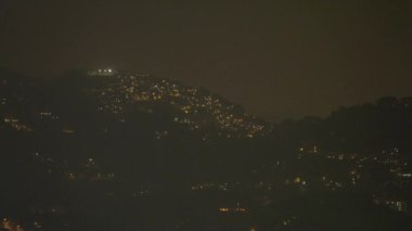 Rio Panoraması, gece, Brezilya