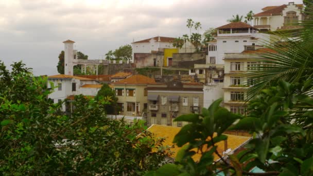 Visa Bostäder Bostadsrätter Rio Janeiro Brasilien — Stockvideo