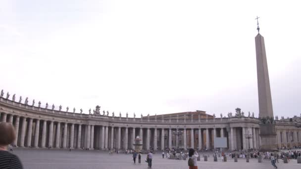 Rzymie Około Maja 2012 Szeroki Strzał Watykanu Rzymie — Wideo stockowe