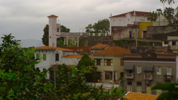 Вид Жилые Кондоминиумы Рио Жанейро Бразилия — стоковое видео