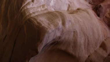 Zion Narrows kanyon duvar Pan. Zion National Park, Utah, Abd'de çekildi.