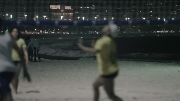 Rio Janeiro Brésil Juin 2013 Joueurs Volley Ball Sur Sable — Video