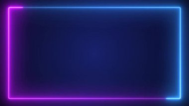 Pikselleştirilmiş çizgileri ve basit dairesel şekli olan 80 'ler retro tarzı sahne