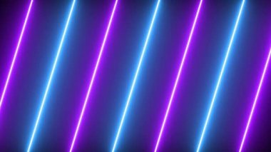 Pikselleştirilmiş çizgileri ve basit dairesel şekli olan 80 'ler retro tarzı sahne