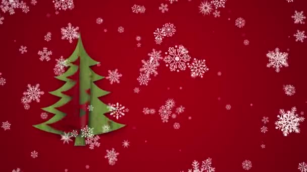 Noël Nouvelle Carte Voeux Année — Video