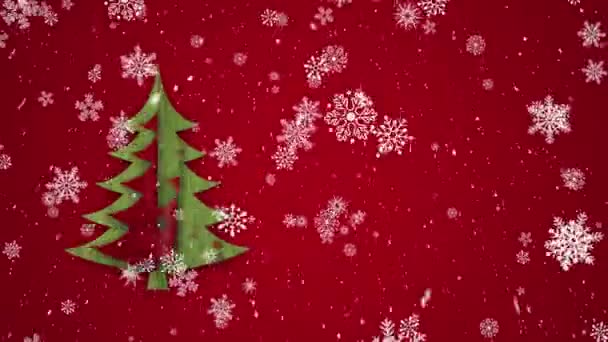 Auguri Natale Capodanno — Video Stock