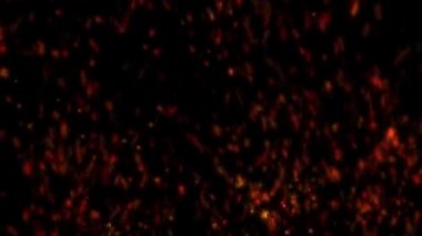 Ateş ve dinamik duman bulutları