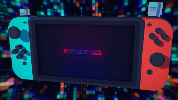 intro with joystick and game consoles