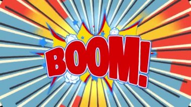 Dinamik renkli arkaplanda çizgi romanlardan alıntılar