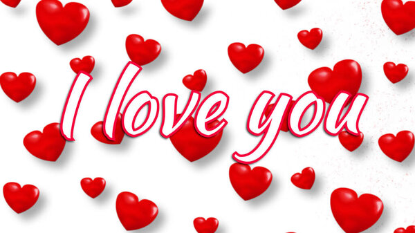 Открытки на день Святого Валентина с признанием в любви