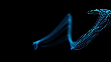 Parlak çizgileri olan soyut arkaplan