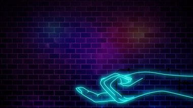 Sevgililer günü için bir tebrik kartı ve bir aşk ilanı.