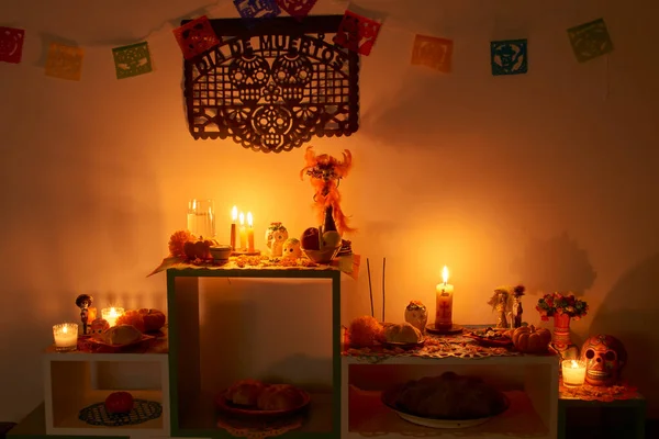 Ölüm Günü sunağı, Meksika Kutlaması