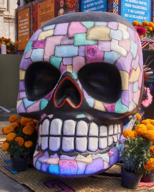 Meksika 'da ataları kutlamak için Meksika geleneği.