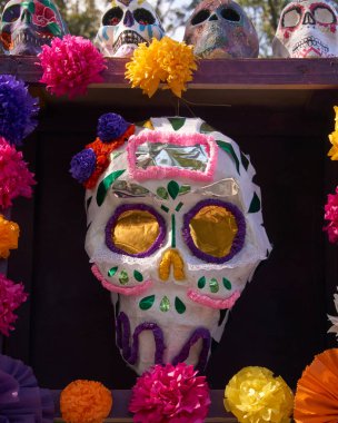 Meksika 'da ataları kutlamak için Meksika geleneği.