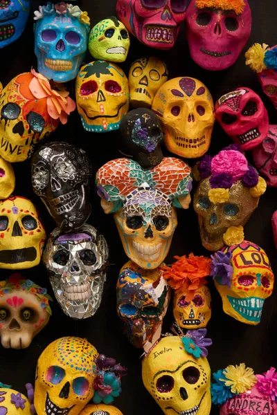 멕시코에서 조상을 축하하는 멕시코 전통죽은 자들의 — 스톡 사진