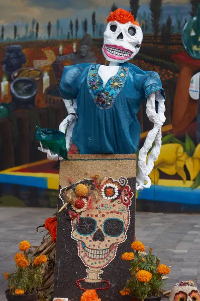 Día Los Muertos Tradición Mexicana Para Celebrar Los Antepasados México — Foto de Stock