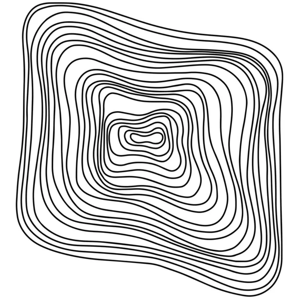 Anéis Árvores Abstratas Conceito Mapa Topográfico Vetorial Fundo Sem Emenda —  Vetores de Stock