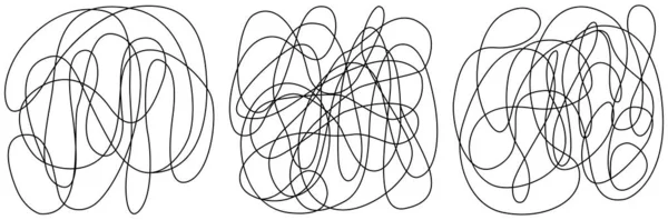 Pencil sketch textures. Hand-drawn doodles set on white. Black vector lines. Abstract drawing illustration elements.