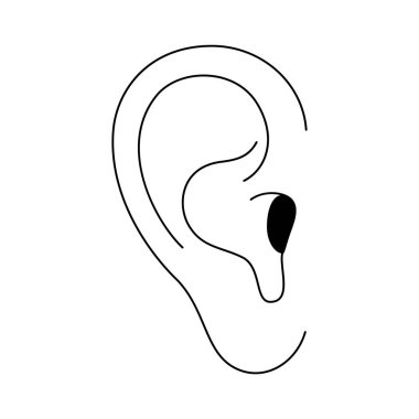 Kulak Anatomik Simgesi