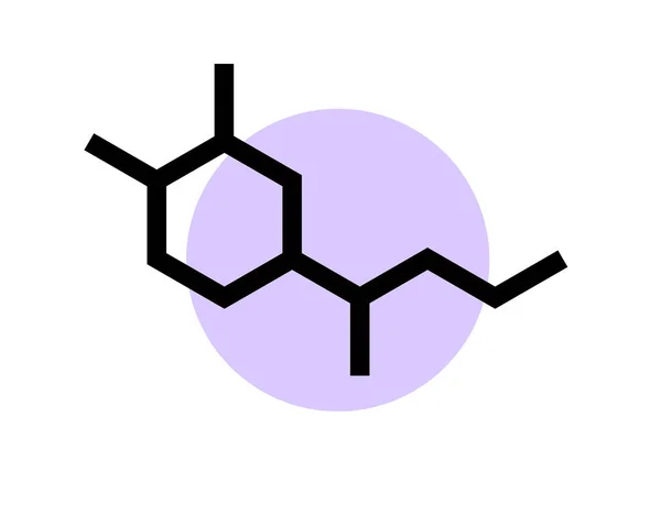 Adrenaline chemical formula — Stock Vector