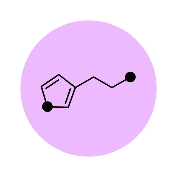组胺配方图标 — 图库矢量图片