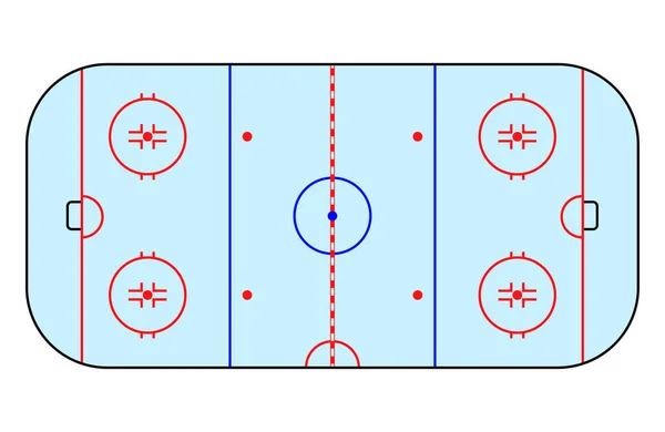 Ice hockey rink