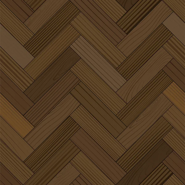 Parquet suelo de madera — Vector de stock