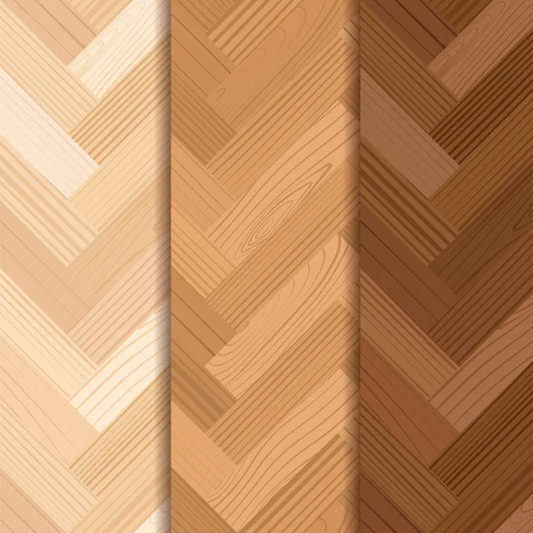 Parquet suelo de madera — Vector de stock