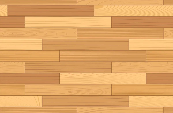 木制地板花篮 — 图库矢量图片
