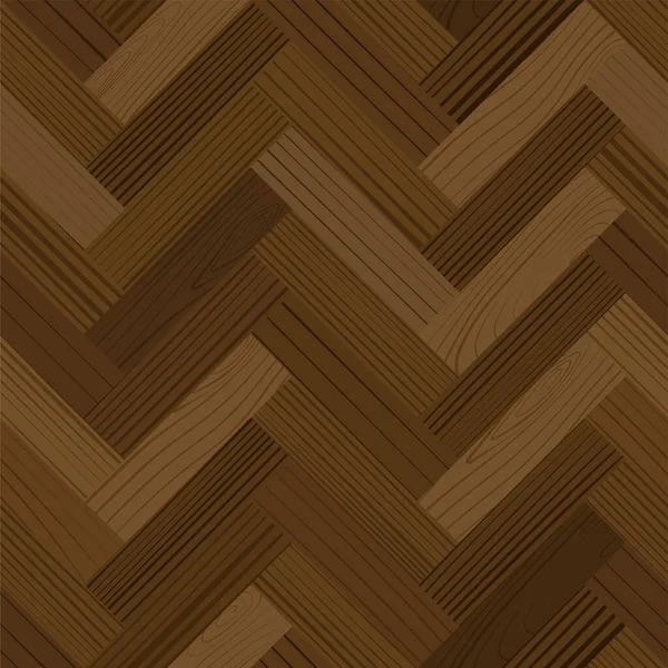 Parquet suelo de madera — Vector de stock