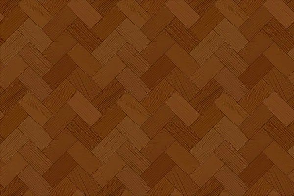 Parquet suelo de madera — Vector de stock