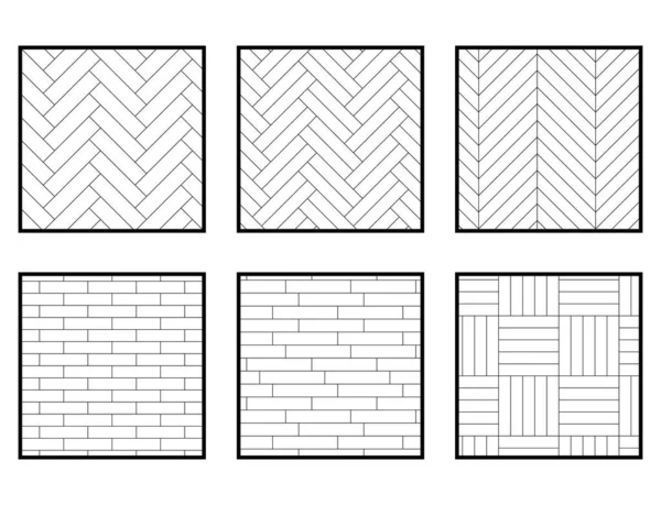 Witte tegels vloer — Stockvector