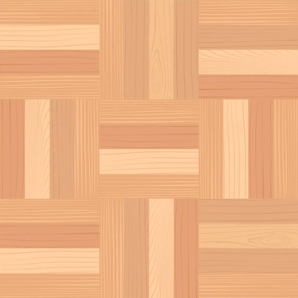 Parquet suelo de madera — Vector de stock