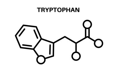 Tryptophan kimyasal formülü