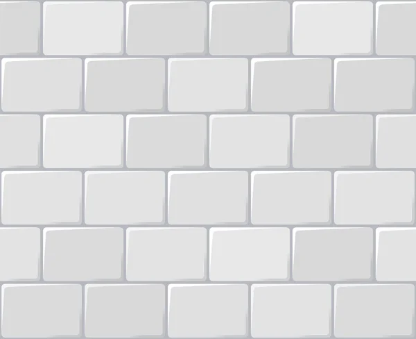 Azulejo branco decorativo — Vetor de Stock