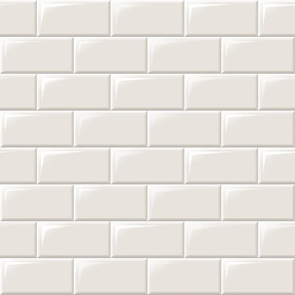 Decorative white tile — Stock Vector