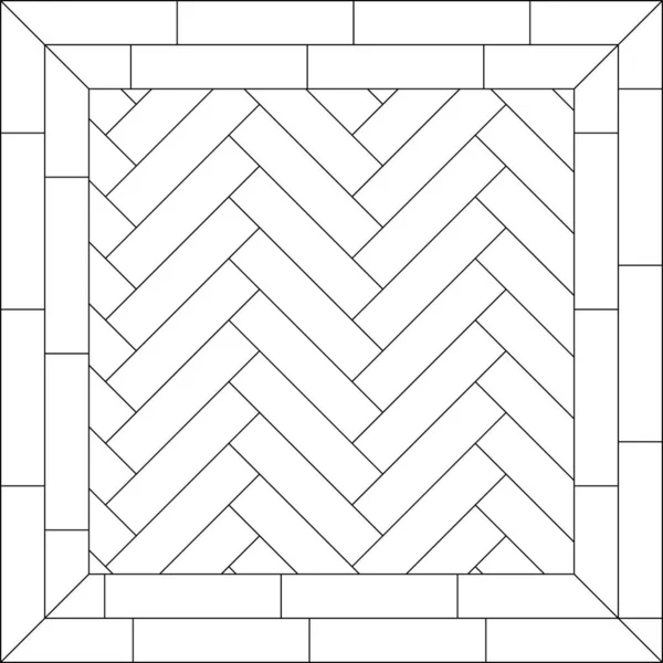 Carreaux blancs plancher — Image vectorielle