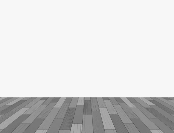 Деревянный Паркет Бесшовный Узор Изометрический Вид Пола Серой Ламинарии Двор — стоковый вектор