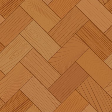 Tahta parke, dikişsiz herringa kemiği deseni. Ahşap zigzag kaplama döşeme. Tahta dokusu. Kereste döşemesi. Meşe, ceviz, çam ya da akçaağaç doğa malzemeleri. Gerçekçi düz vektör çizimi