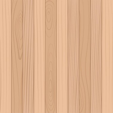 Tahta parke, pürüzsüz desen. Ahşap kaplama döşeme. Tahta dokusu. Gemi güvertesi yüzeyi. Katalog için meşe, ceviz, çam veya akçaağaç doğa materyalleri gerçekçi düz vektör çizimi