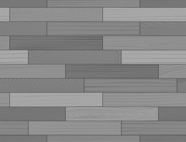 Nahtloses Holzparkett Graue Laminatboden Ansicht Von Oben Hartholzgericht Holzmaserung Textur — Stockvektor