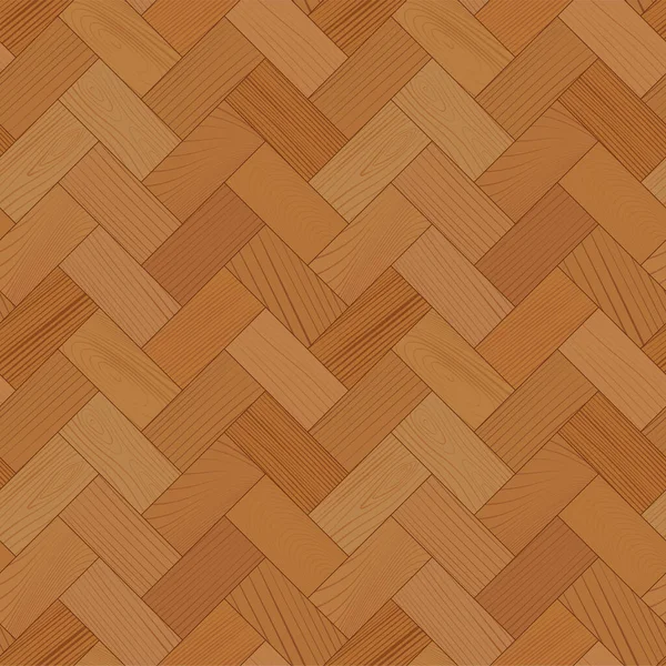 Wooden Parquet Seamless Herringbone Pattern Hardwood Light Zigzag Laminate Floor — Stock Vector