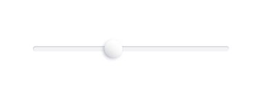 Scrollbar element button. Interaction technique or widget for scrolling content on webpage, desktop or mobile application. Navigation element. Frontend control vector illustration on white background.