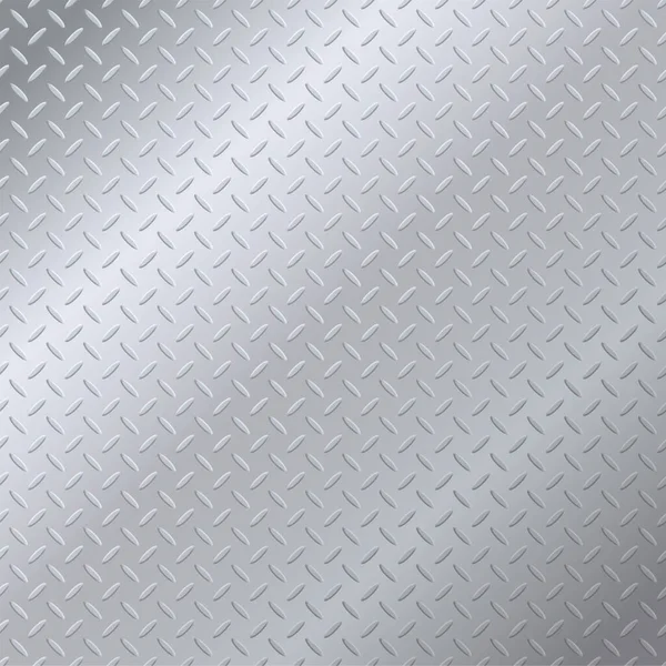 Diamond Plate Floor Metal Industrial Seamless Pattern Raised Diamonds Lines — Vector de stock