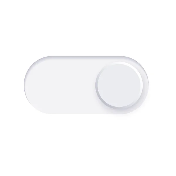 Switch Element Button Enable Disable Toggle Symbol Mode Icon Application — Vector de stock