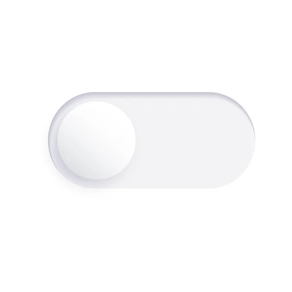 Switch Element Button Enable Disable Toggle Symbol Mode Icon Application — Stockový vektor