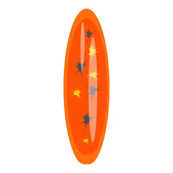 彩色冲浪板图标动画矢量 冲浪板 木制长板 — 图库矢量图片